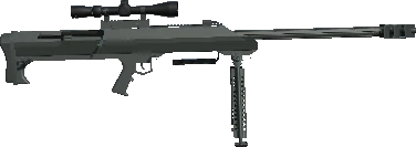 In-game Barrett Model 99 weapon model.