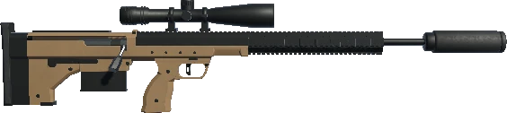In-game Desert Tech SRS A2 weapon model.