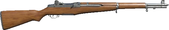In-game M1 Garand weapon model.