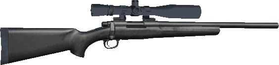 In-game Remington 700 SPS Tactical weapon model.