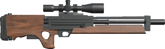 In-game Walther WA2000 weapon model.